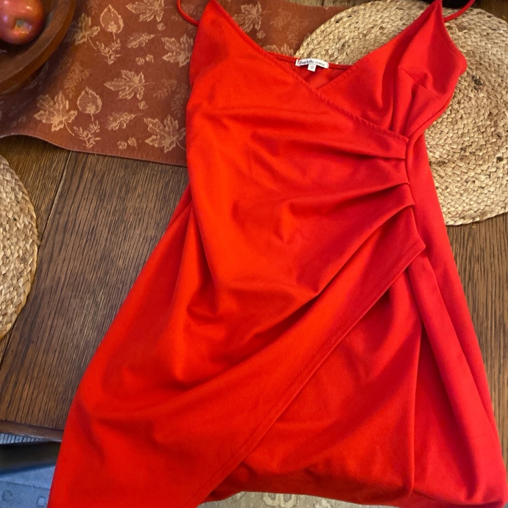 Charlotte Russe Vibrant Red Mini Dress